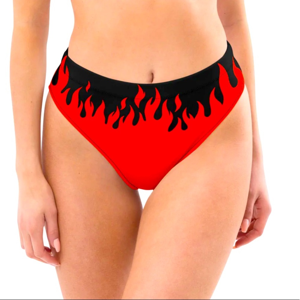 NEW! RebelYouth Flame Swim Bottoms ~ HOT! 3XL